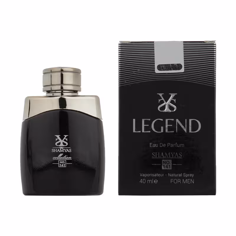ادکلن عطر مینیاتوری مردانه مون بلان لجند شمیاس SHAMYAS Legend 25ML