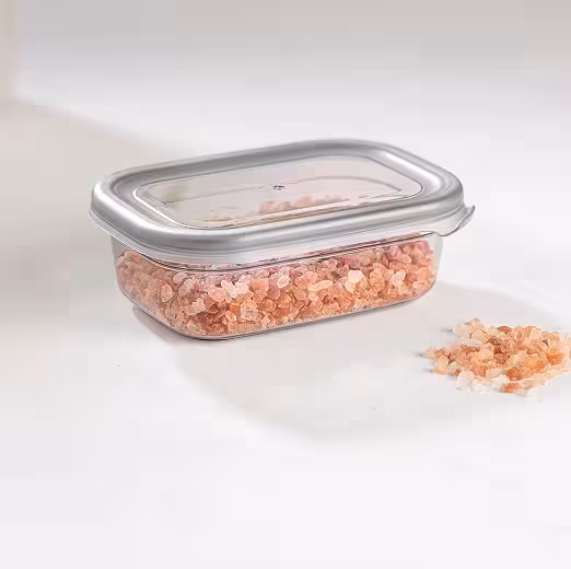 بانکه مستطیلی فولی لایف ترکیه 400 میلی لیتر رنگ دودی کد PEGGY DIK 0353