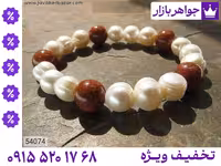 دستبند دلربا قهوه‌ای زنانه محصول ویژه جواهربازار