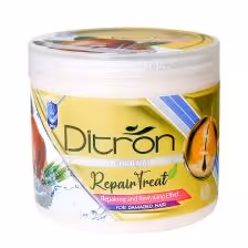 ماسک مو حرفه ای کراتینه حاوی روغن آرگان دیترون DITRON PROFESSIONAL HAIR MASQUE WITH EXTRA REPAIRING EFFECT