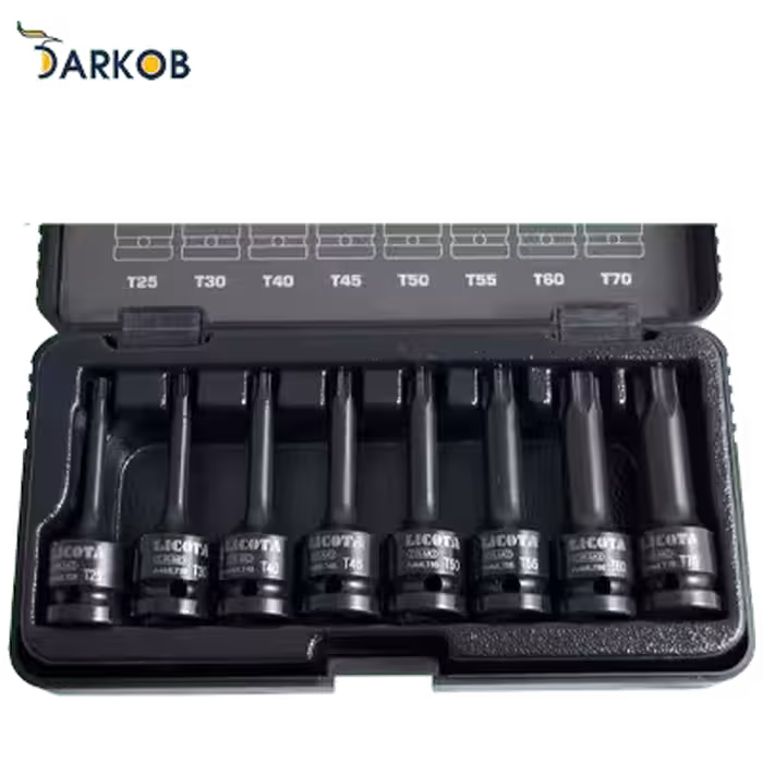 مجموعه آلن بکسی بلند لیکوتا 9 عددی مدل ASA-40007