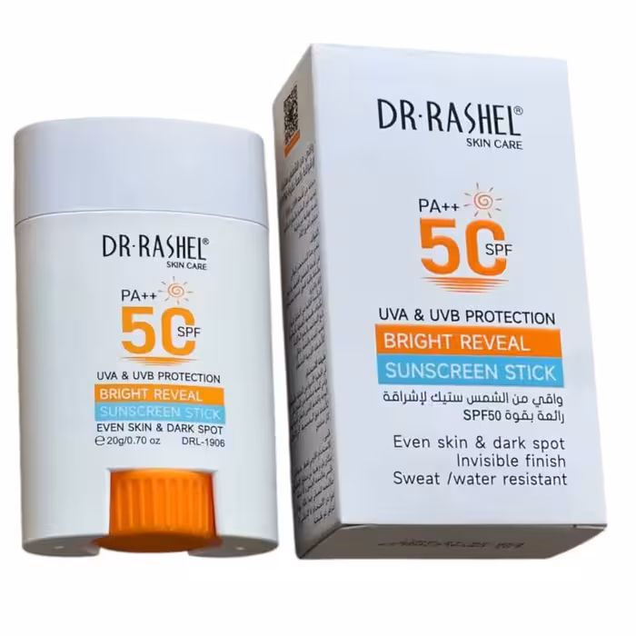 ضد آفتاب ضد لک استیکی دکتر راشل مدل Bright Reveal
