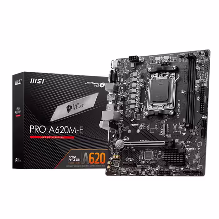 مادربرد ام اس آی مدل PRO A620M-E با سوکت پردازنده AM5