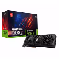 کارت گرافیک ام اس آی مدل GeForce RTX 5060 Ti Gaming Duke 3X OC با ظرفیت 8 گیگابایت از نوع GDDR7