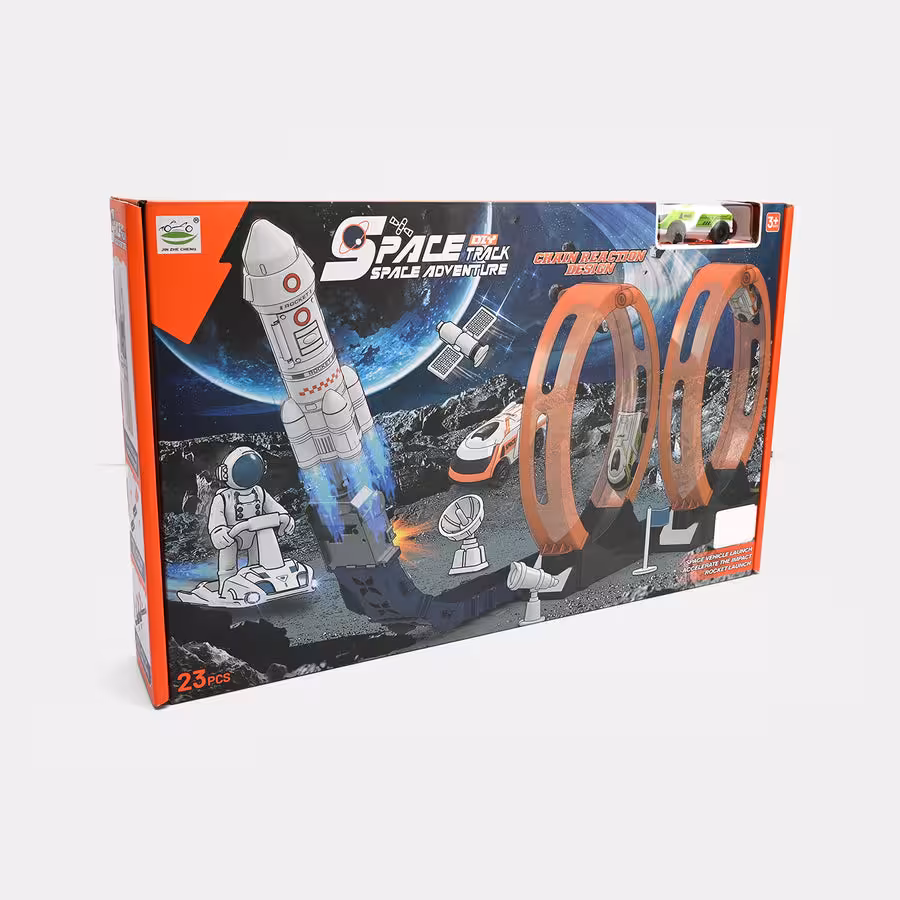 اسباب بازی مدل ریسینگ پرتابی 23 قطعه طرح فضایی کد 6688-382