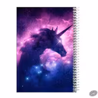 دفتر مشق 100 برگ طرح یونیکورن کد m329