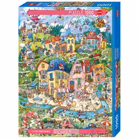 پازل 1000 تکه HEYE طرح صبح‌ به‌خیر!