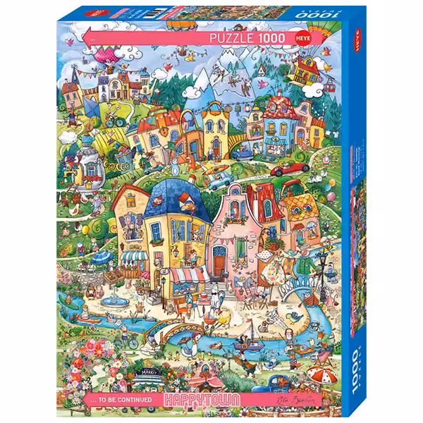 پازل 1000 تکه HEYE طرح صبح‌ به‌خیر!