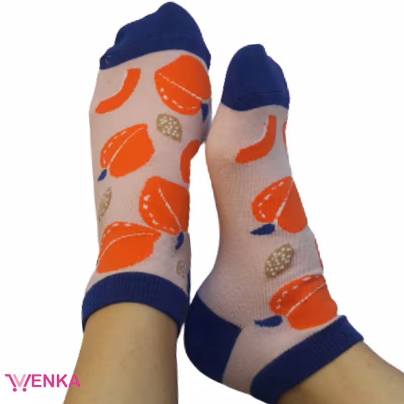 جوراب مچی طرح میوه کد 002