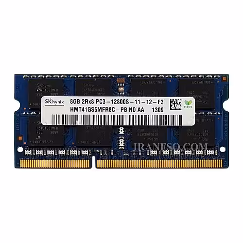 رم لپ تاپ 8 گیگ دوکاناله  اسکی هاینیکس ارجینال گارانتی دوساله  DDR3 PC3 1600 12800 MHZ
