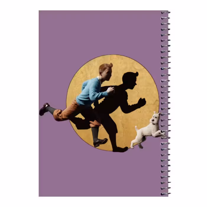 دفتر مشق 80 برگ اس جی مدل تن تن