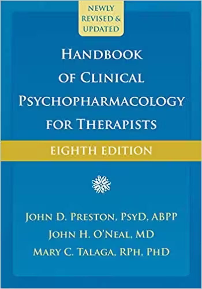 خرید و دانلود نسخه کامل کتاب Handbook of Clinical Psychopharmacology for Therapists Eighth Edition Revised Edition
