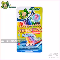 مداد رنگی 12 رنگ آبرنگی جولی Jolly Supersticks Aqua Pencil 12