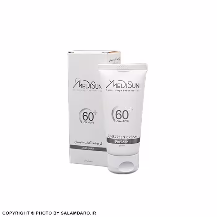 کرم ضد آفتاب مدیسان  SPF 60 ویژه آقایان (50 میل)