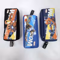 جامدادی 2 زیپ قفل دار مدل هیرو