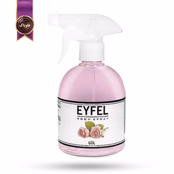 اسپری خوشبوکننده هوا ایفل EYFEL مدل گل رز Rose حجم 500 میلی لیتر