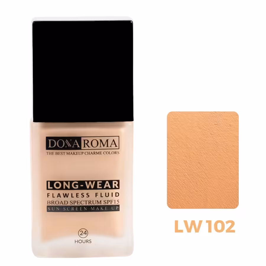 کرم پودر پمپی دوناروما Long Wear شماره 102