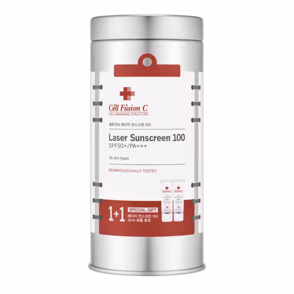 ضد آفتاب ترمیم کننده Cell Fusion C مدل Laser Sunscreen 100 حجم 35 35 میل