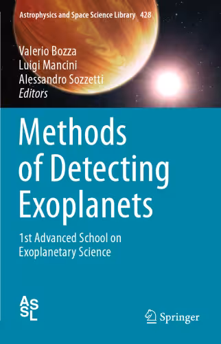 خرید و دانلود نسخه کامل کتاب Methods of Detecting Exoplanets: 1st Advanced School on Exoplanetary Science