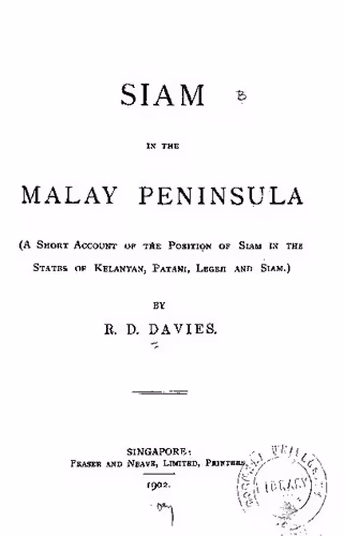خرید و دانلود نسخه کامل کتاب Siam in the Malay Peninsula: A Short Account of the Position of Siam in the States of Kelantan, Patani, Legeh and Siam
