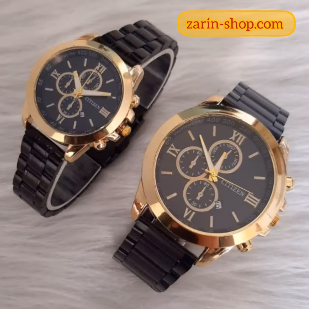 ست ساعت زنانه و مردانه رومانسون مشکی