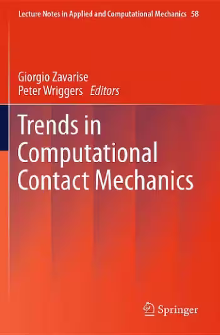 خرید و دانلود نسخه کامل کتاب Trends in Computational Contact Mechanics