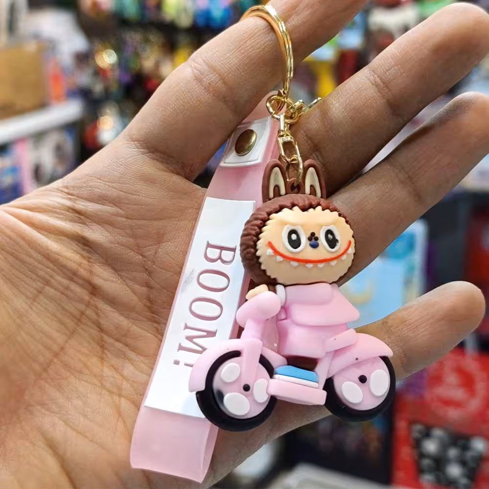 جاکلیدی سیلیکونی لبوبو ماشین سوار