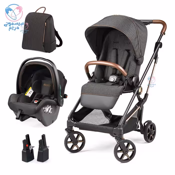 ست کالسکه کریر و ساک لوازم پگ پرگو ویواچه Peg Perego Vivace Fiat 500