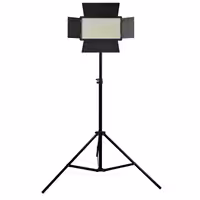 نور ثابت ال ای دی مدل PRO LED 600 به همراه سه پایه نگهدارنده