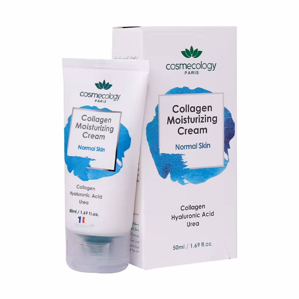 کرم مرطوب کننده کلاژن پوست نرمال کاسمکولوژی 50 میلی لیتر