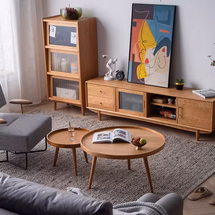 میز جلومبلی فریازان دکور مدل لومیرR80