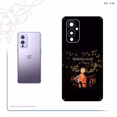 برچسب پوششی ماهوت مدل Spirited Away مناسب برای گوشی موبایل وان پلاس 9