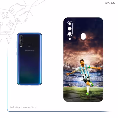 برچسب پوششی ماهوت مدل Lionel Messi 2 مناسب برای گوشی موبایل سامسونگ Galaxy A60