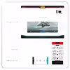 برچسب پوششی ماهوت مدل F-22 Raptor مناسب برای تبلت سامسونگ Galaxy Tab S2 9.7 2016 T819N