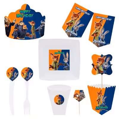  مجموعه 72 عددی تم تولد طرح زوتوپیا