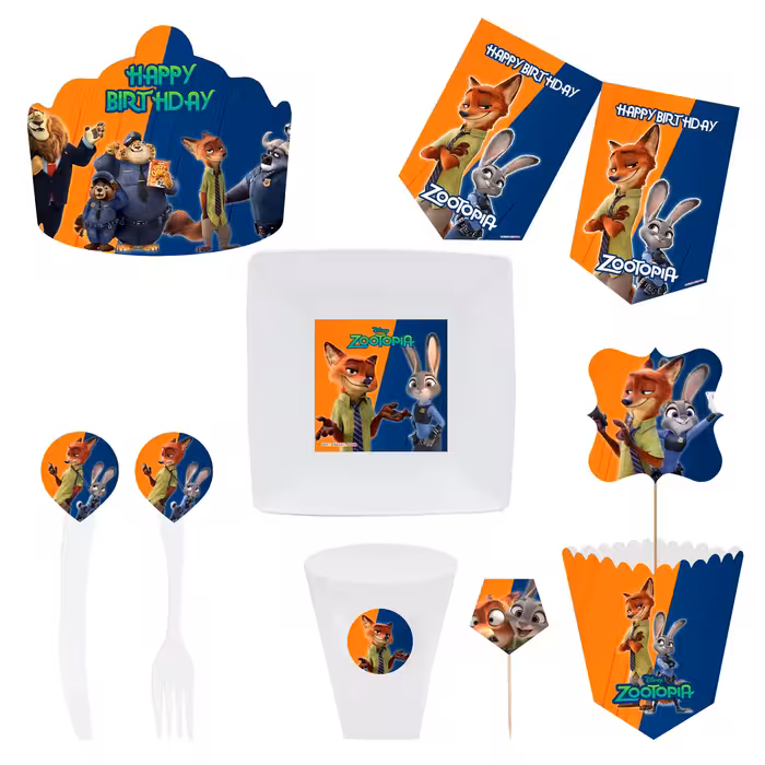  مجموعه 72 عددی تم تولد طرح زوتوپیا