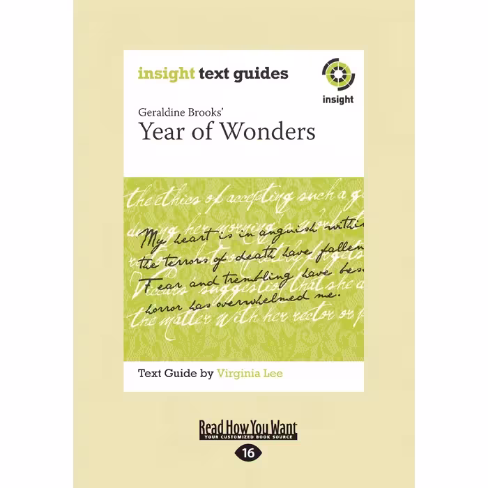 کتاب Year of Wonder اثر Geraldine Brooks انتشارات ReadHowYouWant