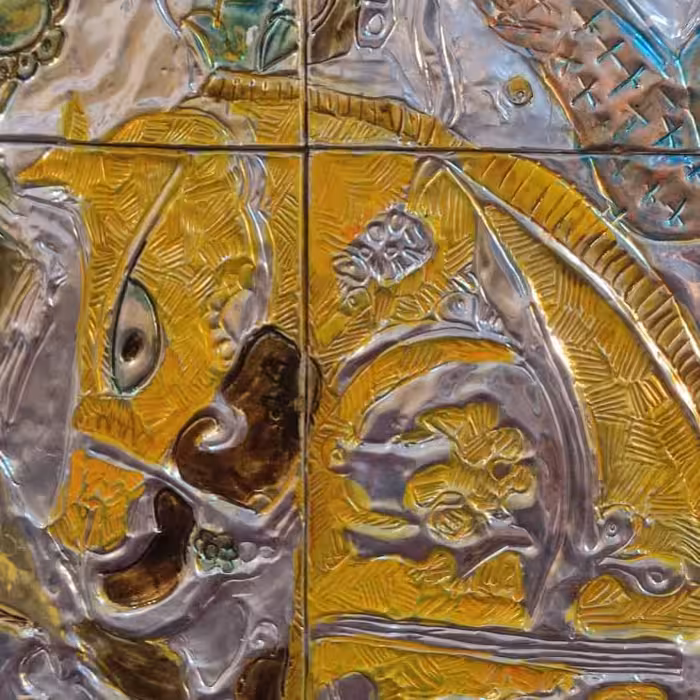 تابلو برجسته طرح باستانی کد n003