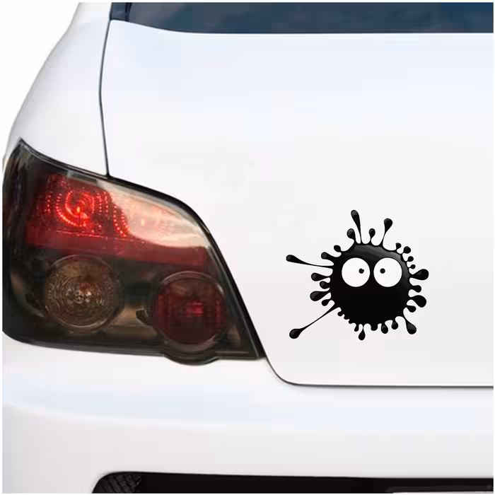 استیکر خودرو طرح لکه کد 530