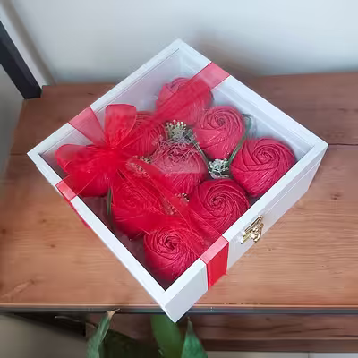باکس گل مصنوعی مدل 207