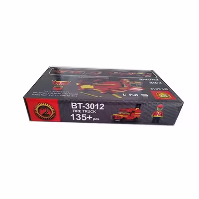 ساختنی طرح ماشین آتش نشانی مدل FIRE TRUCK-BT3012