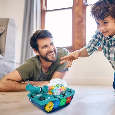 اسباب بازی مدل تانک چرخ دنده ای موزیکال