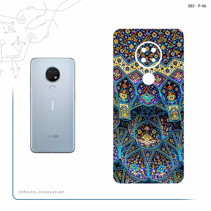 برچسب پوششی ماهوت مدل Iran Tile 14 مناسب برای گوشی موبایل نوکیا 6.2