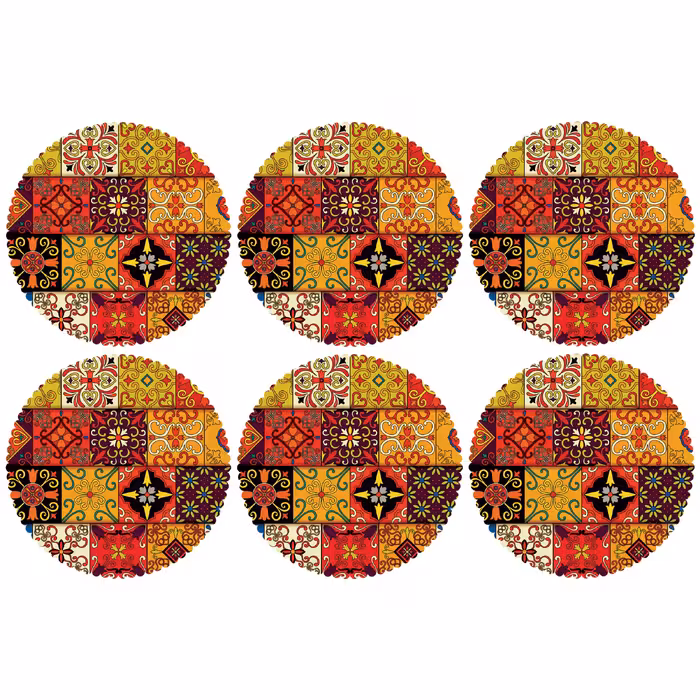 زیربشقابی مدل U2-42541 بسته 6 عددی