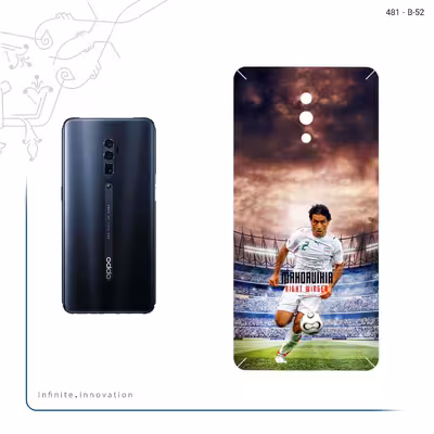 برچسب پوششی ماهوت مدل Mehdi Mahdavikia مناسب برای گوشی موبایل اپو RENO 10X