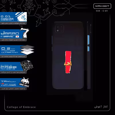 برچسب پوششی ماهوت مدل Collage of Embrace-FullSkin مناسب برای گوشی موبایل شیائومی Poco C3