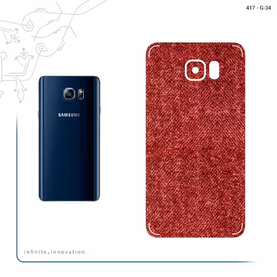 برچسب پوششی ماهوت مدل Fabric Texture 4 مناسب برای گوشی موبایل سامسونگ Galaxy Note 5