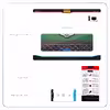 برچسب پوششی ماهوت مدل Bentley مناسب برای تبلت سامسونگ Galaxy Tab S5e 10.5 2019 T720