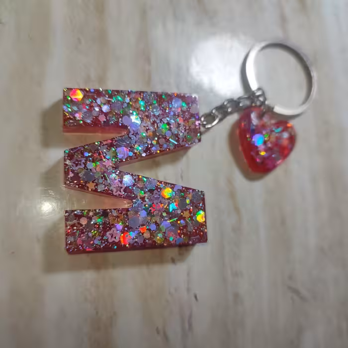 جاکلیدی رزینی مدل حرف ام M