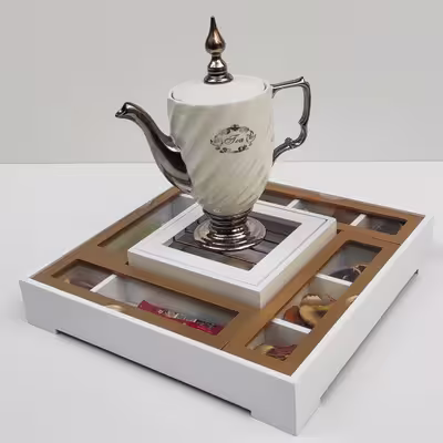 جعبه چای کیسه ای مدل آراد 